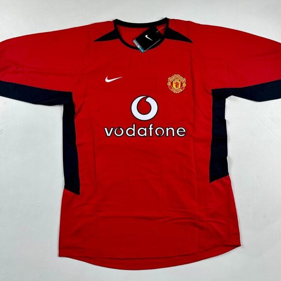 Nike Retro Manchester United 02-04 RONALDO #7 Home Short Sleeve Y2K Jersey - Picture 5 of 11